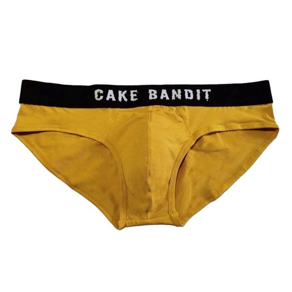 Cake Bandit Mustard Briefs