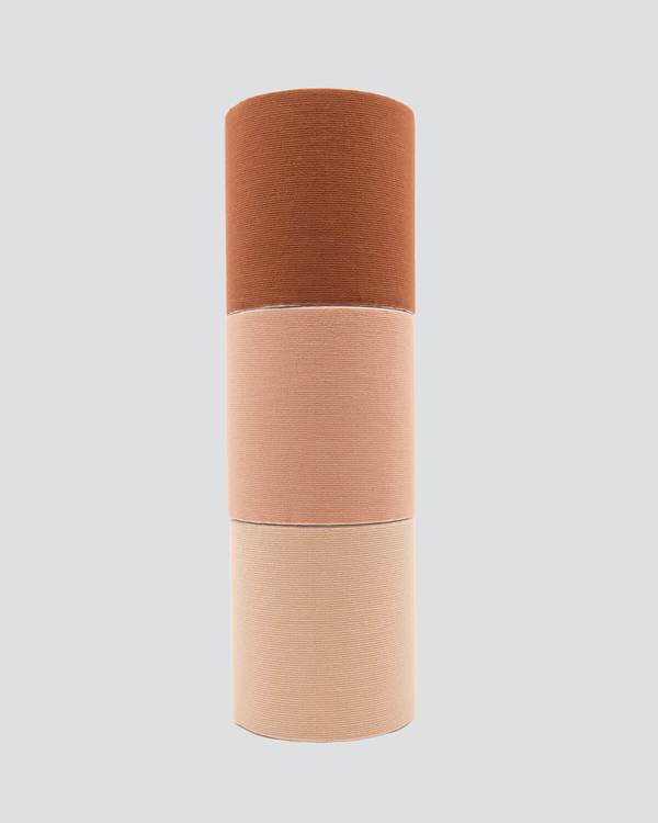 Three different colours of Transtape