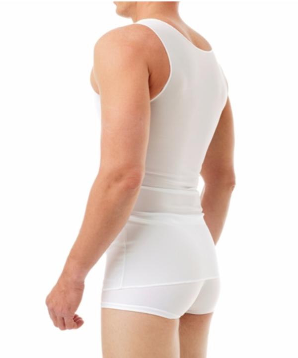 Side back view of tank binder