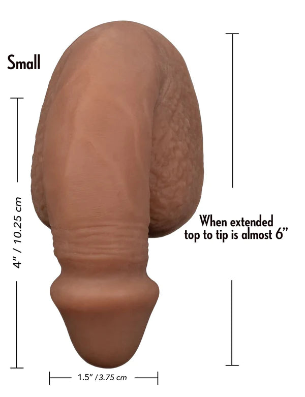 Measure of a small silicone packer