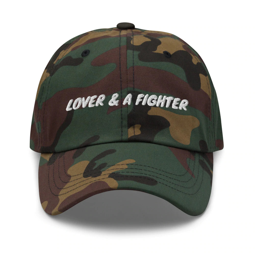 Lover and Fighter Dad Hat