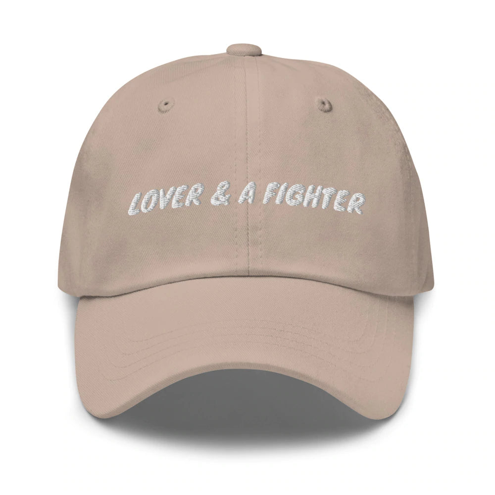 Lover and Fighter Dad Hat