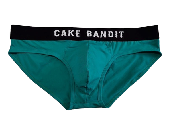 Turquoise Cake Bandit Briefs