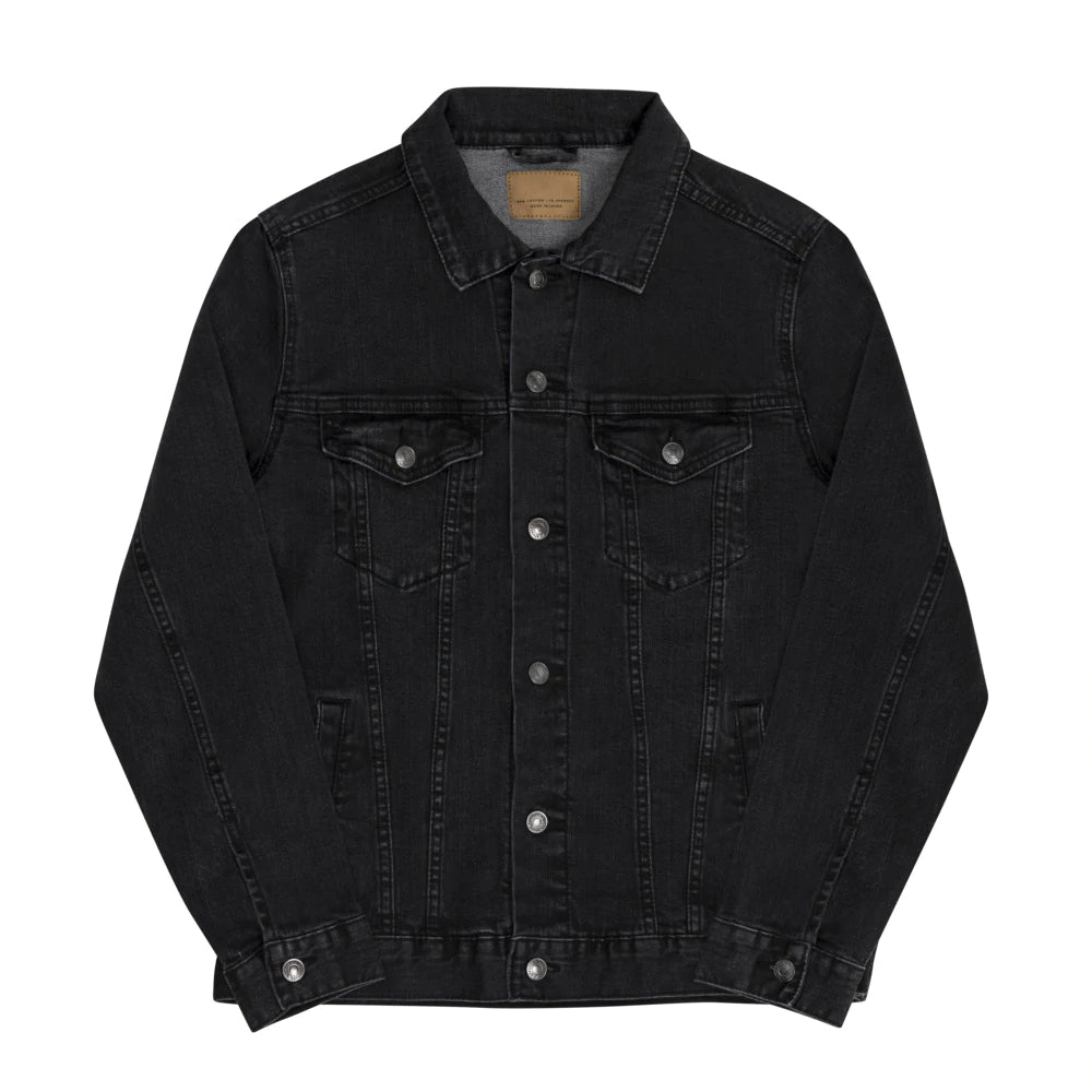 Lover and Figher Denim Jean Jacket