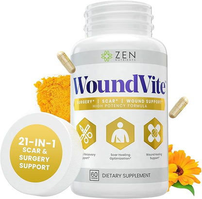 Zen Nutrients WoundVite Pre & Post Surgery Support