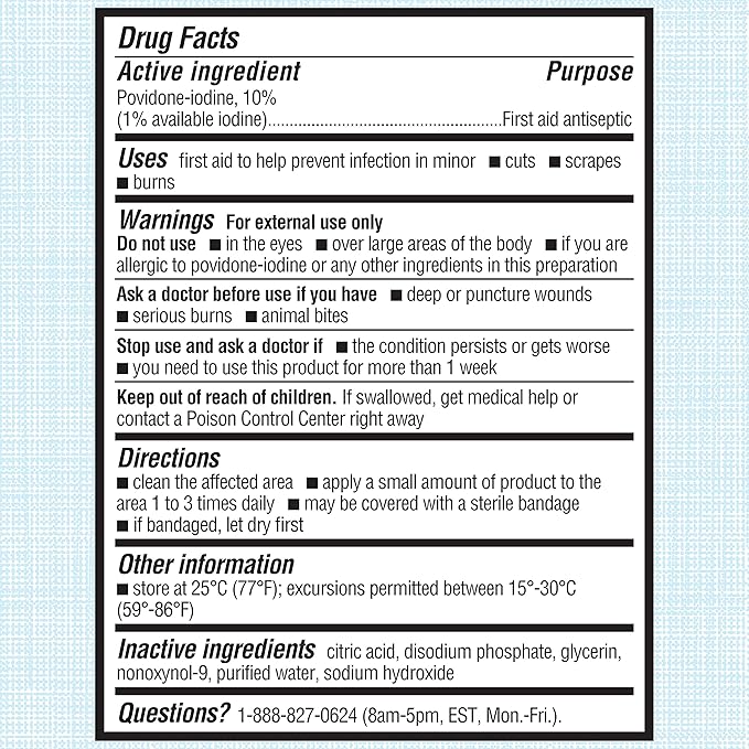 Betadine Antiseptic Liquid