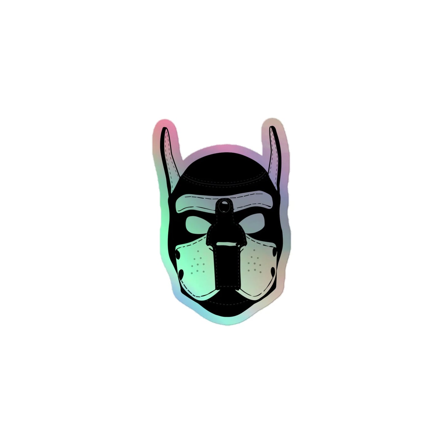 Holographic Puppy Hood Sticker Pack