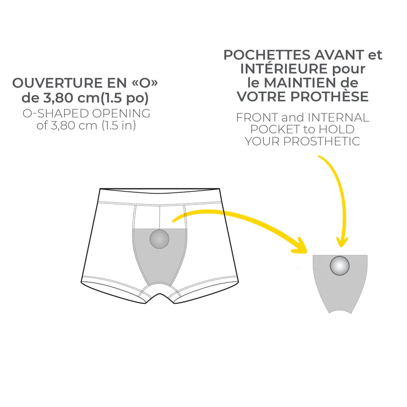 RODEOH Truhk Pouch Front Packing STP Boxer Underwear - FTM